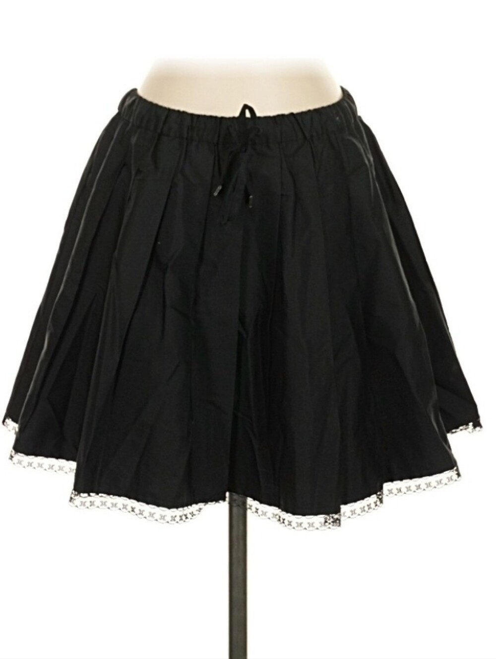 J.Crew Pleated Tie Waist Mini Skirt